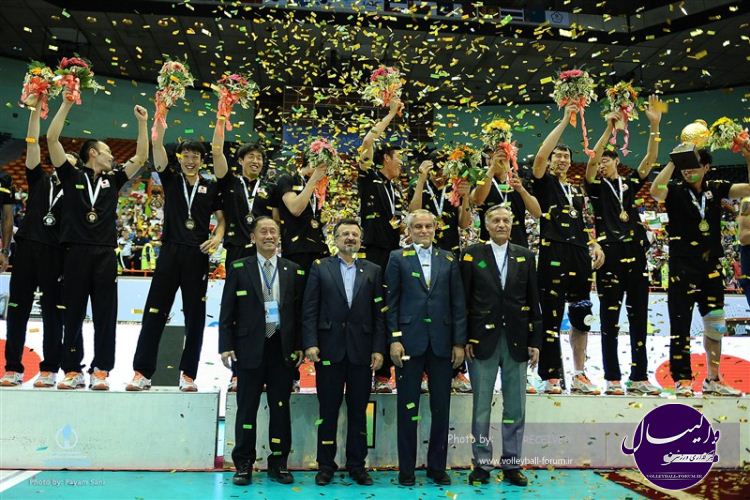 گزارش تصویری مراسم اهدای جوایز والیبال قهرمانی آسیا 2015